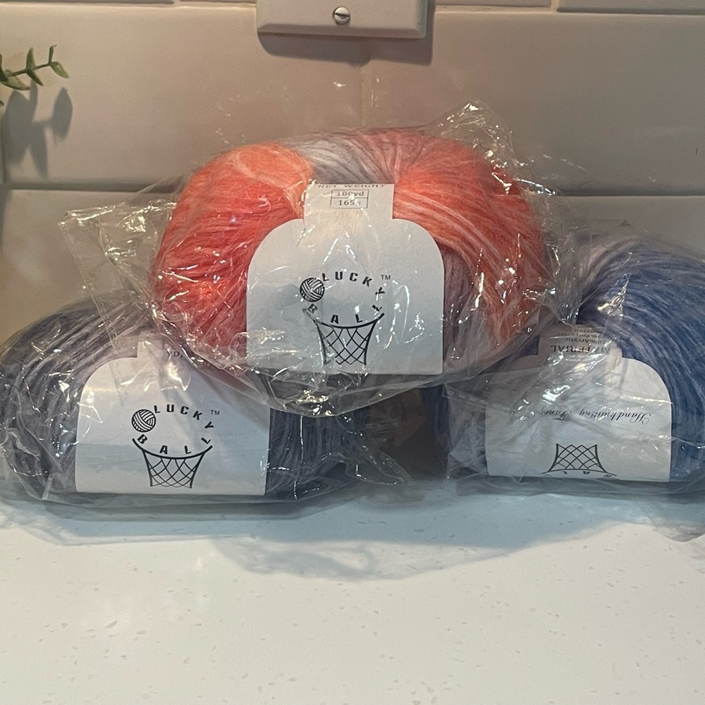 Lucky Ball Brand Yarn Bundle—NWT